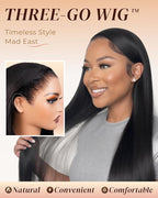 Arabella Hair 13x6 Lace Front Wigs Human Hair 210% Density Glueless Wig Human Hair 100% Straight Human Hair Wigs 12A Pre Plucked Pre-Bleached Pre-Cut Glueless Wig (26inch,13x6 Straight Hair)