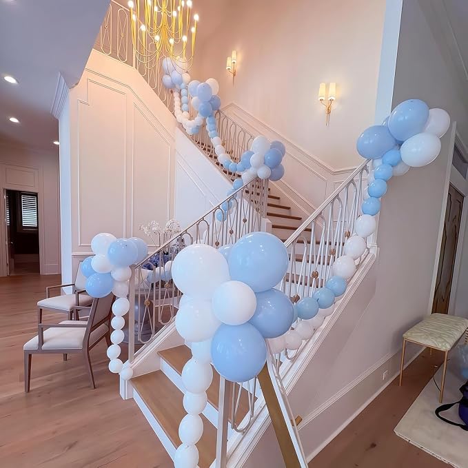 Light Blue Linking Balloons, Tails Balloon - Image 6