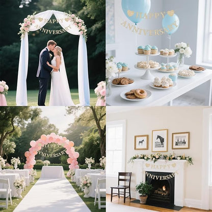 Pre-Strung Wedding Anniversary Decorations Romantic, Couples Shower Decorations - Image 5