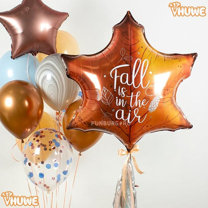 Chocolate Brown Star Balloons 18 Inch - Image 5