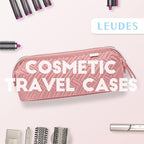 Leudes Hair Tools Travel Bag for Shark Flexstyle Carrying Case Portable Shark Hair Air Wrap Dryer Case Waterproof Dustproof Flat Curling Iron Travel Organizer (Dark Pink)