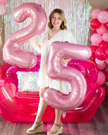 Pastel Pink 5 Balloon - Image 8
