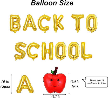 14Pcs Back To School Balloons - Image 2