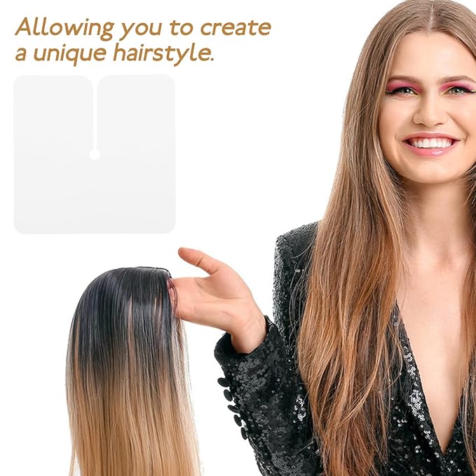 Insulation Hairpin Heat Shield Guards for Hair Extensions Scalp Protection Spacers Lightweight Glue Protector Tools for Salon and Home Use 4.33 Inch