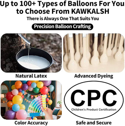 Sand White Balloon Arch Kit 111Pcs 18 12 5 Inch Latex Party Balloons Garland - Image 5
