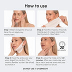 MAREE V Line Lifting Mask with PDRN Salmon DNA – Deep Collagen Face Mask for Women – Jawline Shaper Facial Masks with Retinol – Tightening & Firming Neck Lift Tape – Double Chin Strap for Face Lift