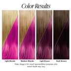 Adore Semi Permanent Hair Color (140 Neon Pink) | Vegan & Cruelty-Free Pink Hair Dye | No Ammonia, No Peroxide, No Alcohol | 4 Fl Oz Each (Pack of 2)