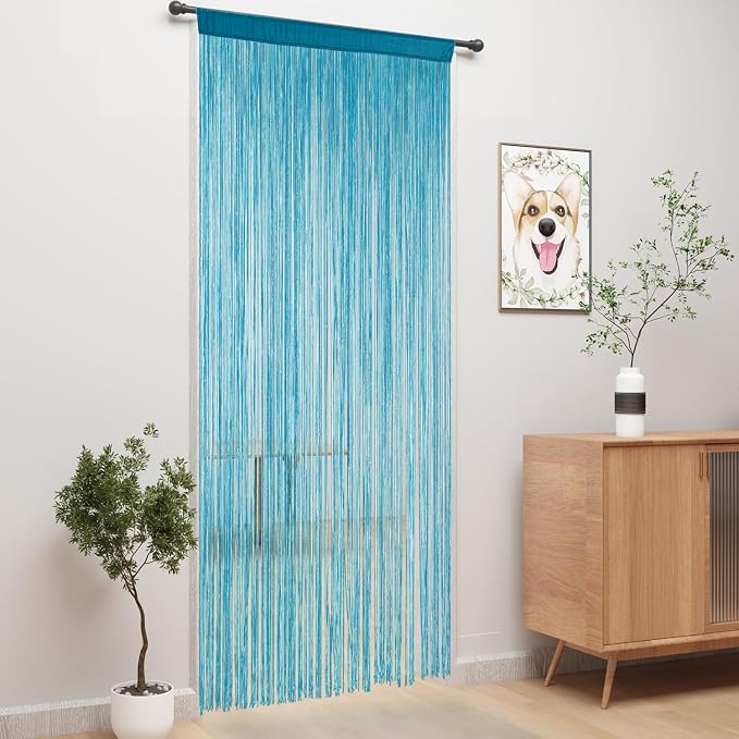 YIIBAII Door String Curtains Fringe Door Curtains - Image 3