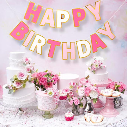 Pre-Strung Happy Birthday Banner - Image 9