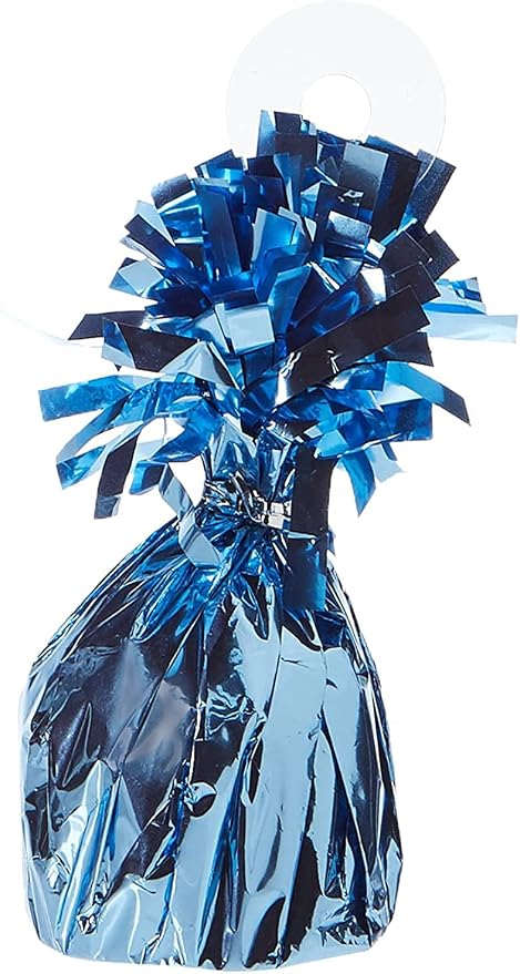 Forum Novelties Light Blue Foil Balloon Weight by Unique