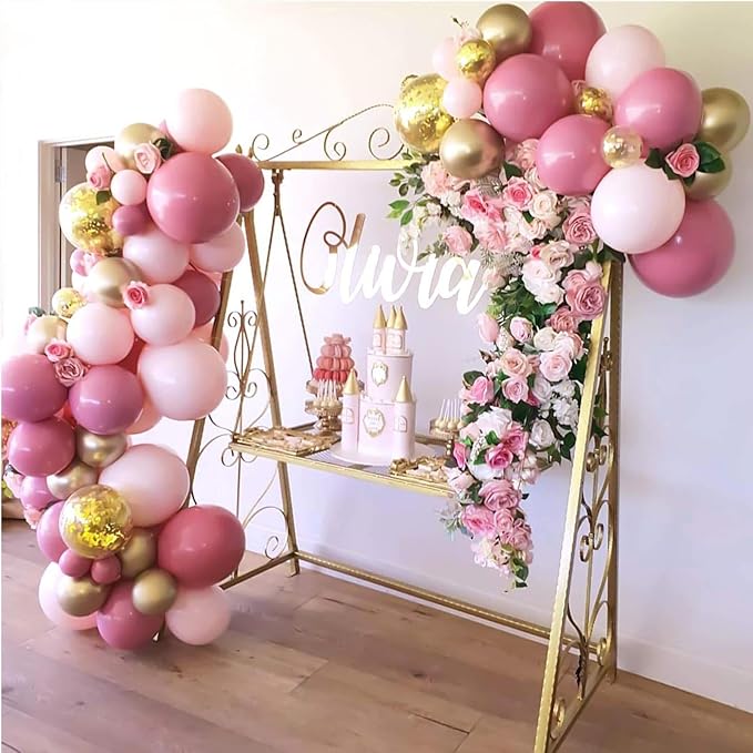 Light Pink Balloons, Girl's Birthday Decoration, Wedding Party, Baby Shower - Image 2