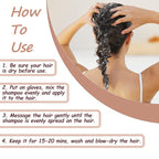 Chestnut Brown Hair Dye 16.9 Fl Oz, Argan Oil Hair Shampoo, 3 in 1 Hair Dye Shampoo, Easy To Use, Semi-Permanent Hair Color Shampoo (Chestnut Brown)