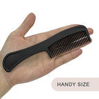 Bulk Hair Combs, Combs Individually Wrapped, Hair Combs in Bulk for Women, Kids, Hotel, Airbnb, Shelter, Homeless, Charity, and Church (Black) (5.9 inches, 150, Count)