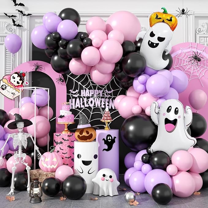 Halloween Balloon Arch Kit, Decorations by Sowide
