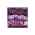 SLIP Amazon Exclusive Skinny Scrunchies: Anti-Crease, Anti-Breakage Slipsilk™ Design Protects Delicate Hair | Includes 3 Pure Silk Scrunchies, Violet