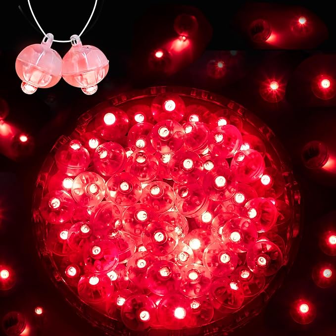 100PCs Mini Led Lights, Led Balloons Light up Balloons by ZGWJ