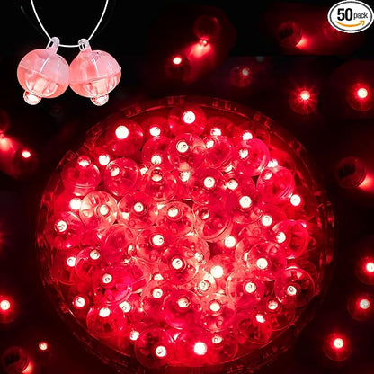 50PCs Mini Led Lights, Flash Led Balloons Light by ZGWJ