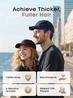 Hair Growth Device, Advanced Laser Hair Growth Cap, Red Light Therapy for Hair Growth, Red Light Cap for Both Men and Women, 122 Lasers & LEDs