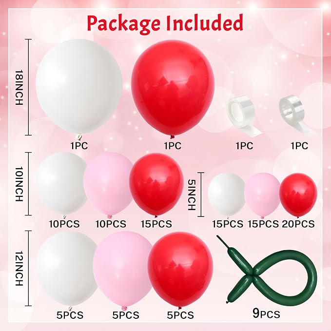 Cherry Balloon Arch Kit - Image 3