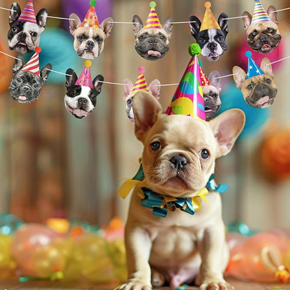 Hooqict Dog Birthday Banner Puppy Themed Party Decorations - Image 4