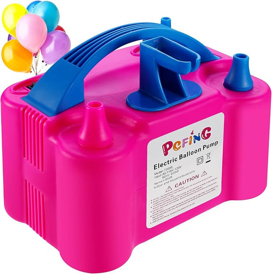 PCFING Balloon Pump Electric, Portable Balloons Inflator Blower Machine by PCFING