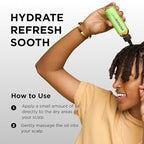 Style Factor LockBOOSTER Scalp Moisturizing Oil – Lightweight Hydration with Peppermint & Tea Tree Oil for revitalizing Braids, Locs & Twists – Soothes, Nourishes and Supports Scalp Care – 4 oz