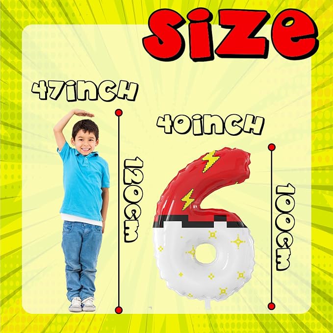 Red White Cartoon Theme Nylon Balloons Cartoon Balloons Birthday Party Balloons - Image 2