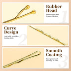 YGDZ 750PCS Bobby Pins for Women, 250PCS 2Inch Hair Pins for Brown Hair, Black, Blonde Hair, 500PCS Elastic Hair Ties Neutral Colors, Christmas Stuffers Xmas Gift Hair Accessories for Women, Girls
