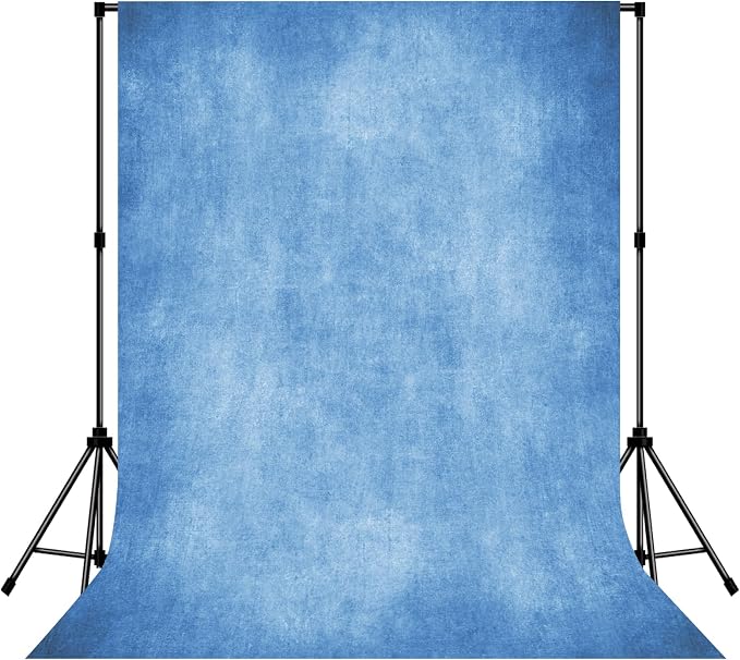 Light Blue Photo Backdrop Abstract Texture Photography Background 6x9ft | by MIZSYE