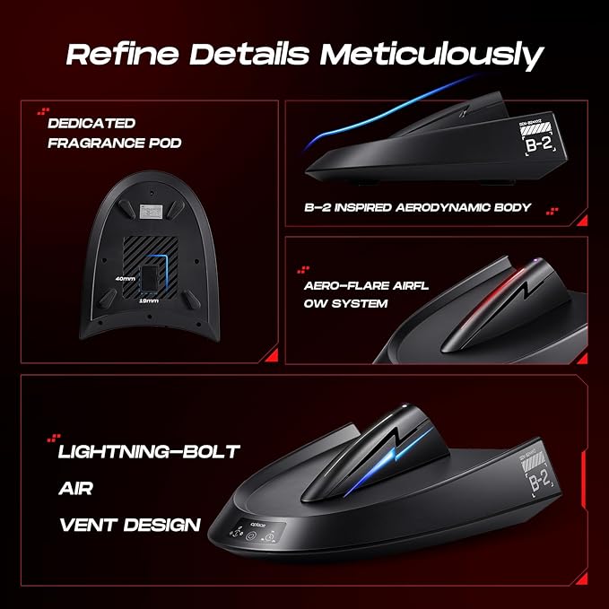 Motorcycle Helmet Dryer (B-2),Hat Cleaner Kit with Deodorizer Purification System-Fan Heater,Sweat Protector for Helmets(Hockey,Baseball,etc.),Cap Care Machine/Storage Rack Accessories(1 Pack)