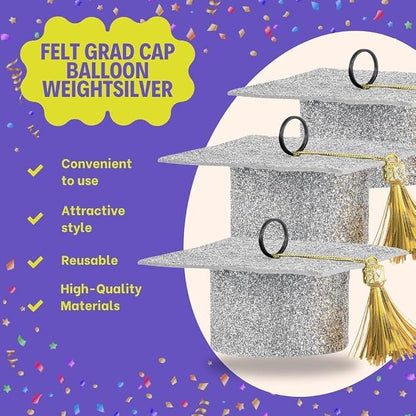 Felt Grad Cap Balloon Weight - Image 4