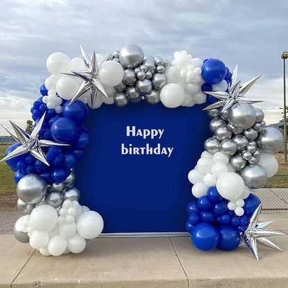FOTIOMRG 120pcs 5 inch Royal Blue Balloons | Birthday, Graduation, Baby Shower - Image 7