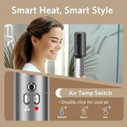 Air Styler Hair Dryer Brush - 6 in 1 Hair Styler Ionic Auto Wrap Hot Air Curler Blow Dryer Brush, 38m/s High Speed Blowout Airflow Hair Dryer Multi Styler Fast Drying Styling for Curly/Straight Hair