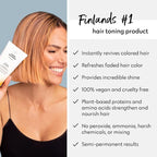 FOUR REASONS Color Depositing Shampoo for Color Treated Hair (Apricot, Golden Copper) - Sulfate Free, Vegan, 8.5 Fl Oz