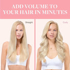 GOO GOO Clip in Hair Extensions Real Human Hair, Remy Human Hair Extensions Clip ins for Women, Natural Human Hair, 22inch 120g 7Pcs, #O7/60F