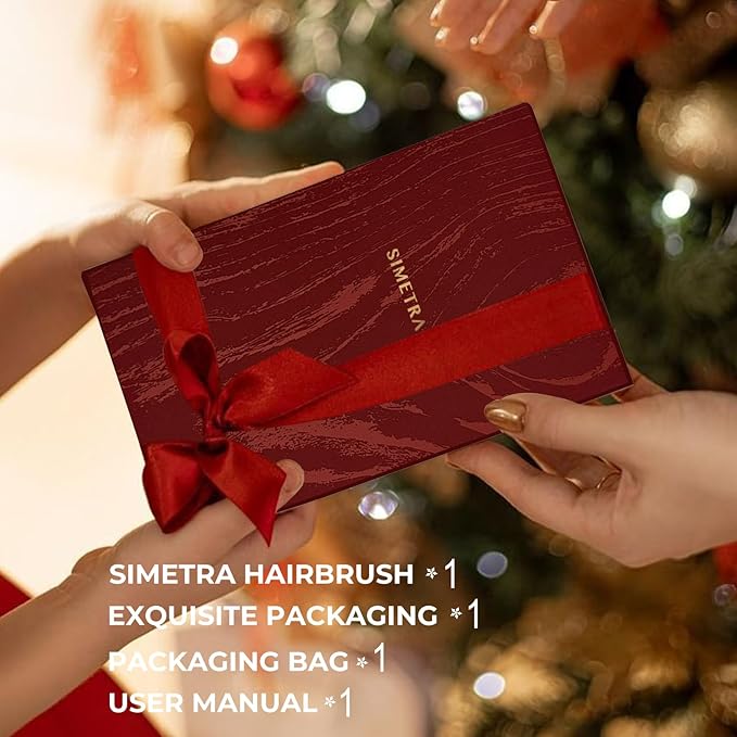 SIMETRA Wooden Paddle Hair Brush Unique Pattern Hair Brushes for Women Wet Brush Detangling Brush Guinean Ovangkol Hardwood Bristles for Scalp Massage for Men Kids for All Hair Types (Butterfly)
