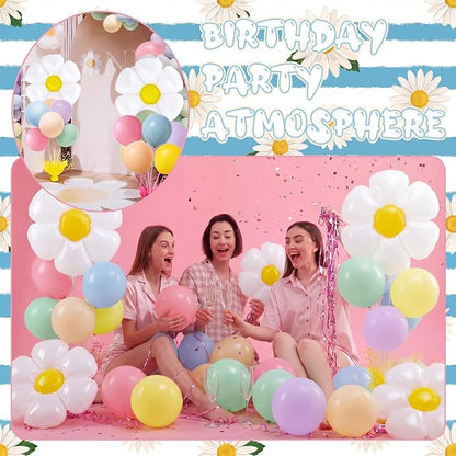 Civaner Daisy Party Balloons Stand Kit 6 Sets - Image 4
