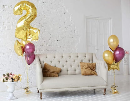 ROYALHOUSE Metallic Wrapped Balloon Weights - Image 3