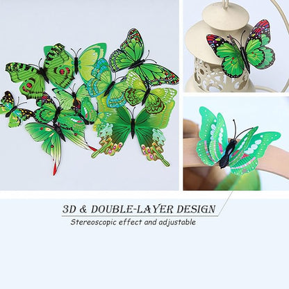 OPSEAM 3D Butterfly Wall Decor Butterfly Decorations Stickers - Image 3