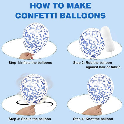 Blue Balloons Set - Image 4