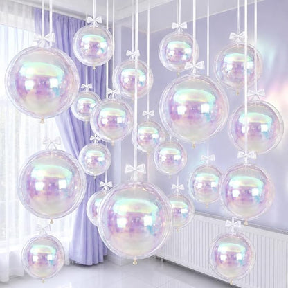 Iridescent Round Foil Balloons by Togvu