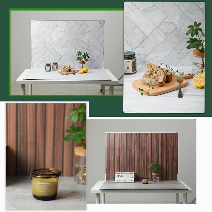 23 x 35 in Product Photography Backdrops, 10 Sheets, 20 Patterns | Double-Sided - Image 3