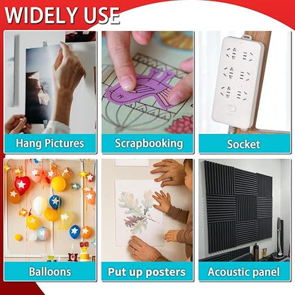 Double Sided Sticky Tape, No Glue Residue Removable Stickers - Image 8