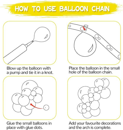 134Pcs Yellow Balloons Different Sizes 5 10 12 18 Inch Yellow Balloon Garland - Image 4
