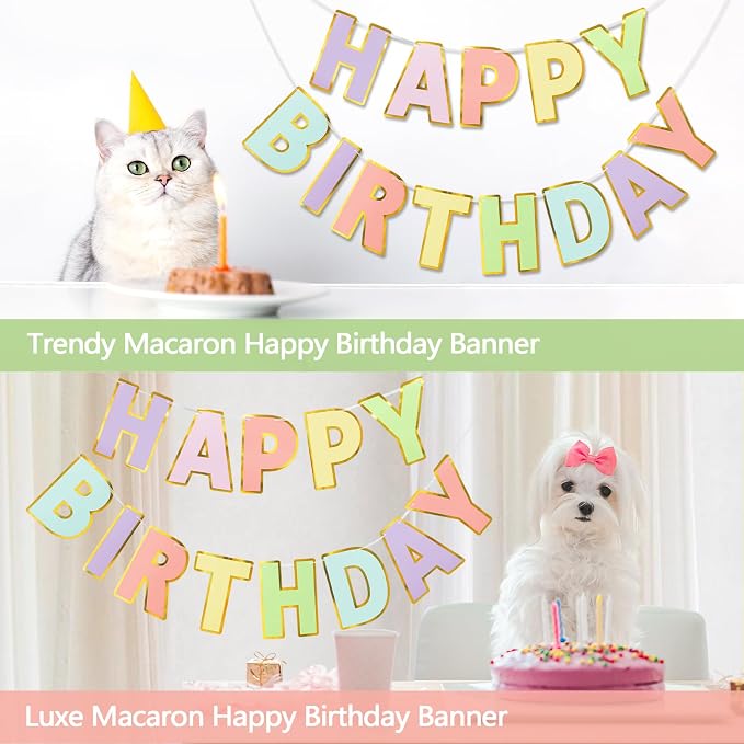 Pre-Strung Happy Birthday Banner - Image 6