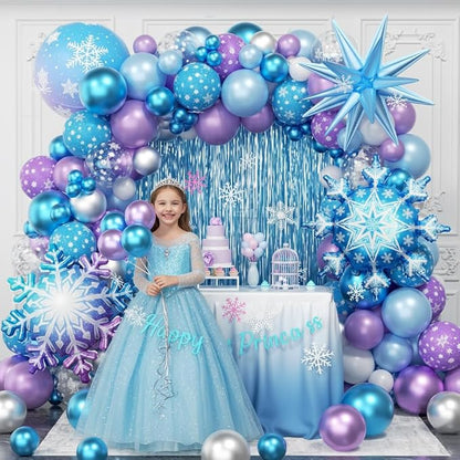 Frozen Balloon Arch Garland Kit 220pcs - Image 4