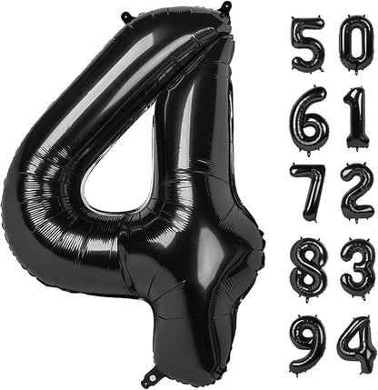 Black 4 Balloon by IWERP