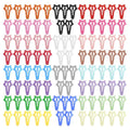 ECADY 100-Piece Metal Snap Hair Clips for Girls, Toddlers, and Kids - Comet Star Barrettes Perfect for Fine Hair, Thick Hair, and More - Featuring Star with a trailing tail Designs