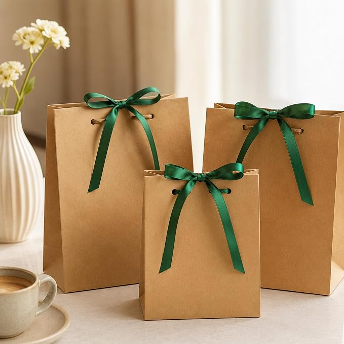 30Yards 3/8In Thin Forest Green Ribbon - Image 9