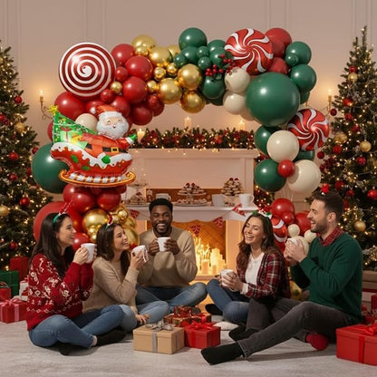 Christmas Balloon Arch Kit - Image 7